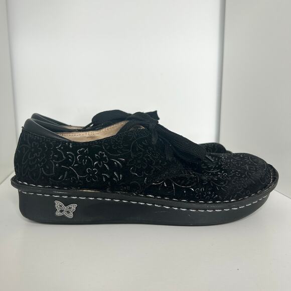 ALEGRIA Oxford Shoes Womens Size 37 Comfort Orthopedic Arch Support Professional - Picture 1 of 9